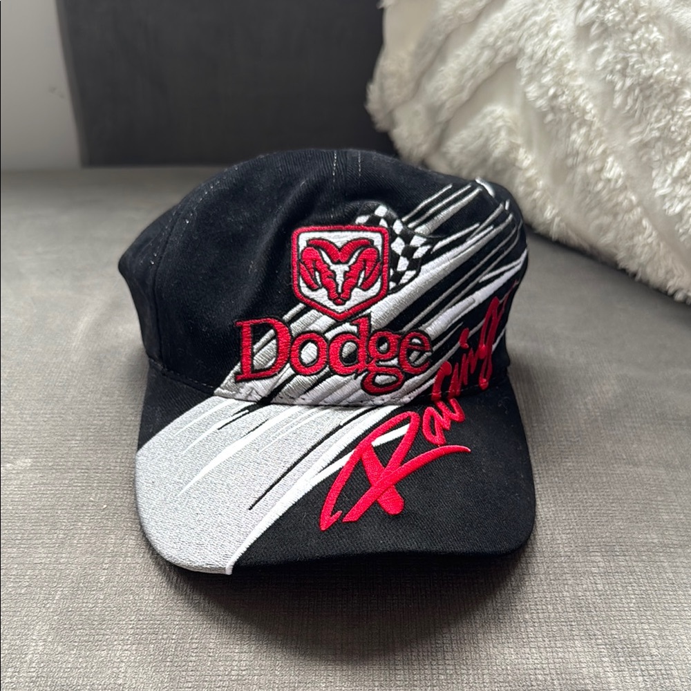 Vintage Dodge Racing Hat / Valcro / Y2K